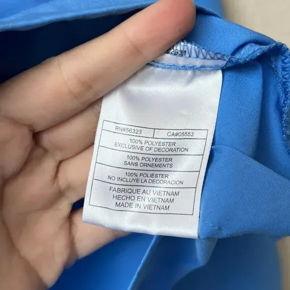 Nike Vintage Blue Full Zip Track Jacket Size M - Picture 6 of 7